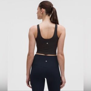 Black Lululemon Align High-Neck Tank Top